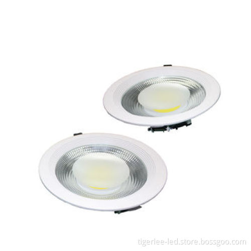 CE/RoHS approved LED dimmable down light, eEpistar COB LED, AC 100-240V, 3-year warranty